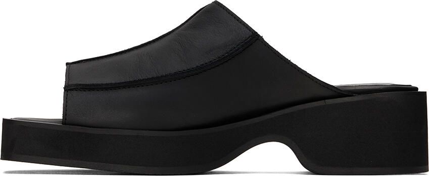 Eckhaus Latta Black Frame Mules - Picture 3
