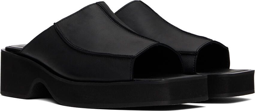 Eckhaus Latta Black Frame Mules - Picture 2