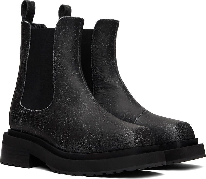 Eckhaus Latta Black Mike Boots - Picture 3