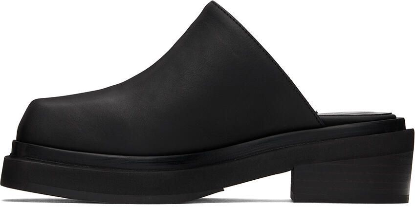 Eckhaus Latta Black Zoe Clogs - Picture 2