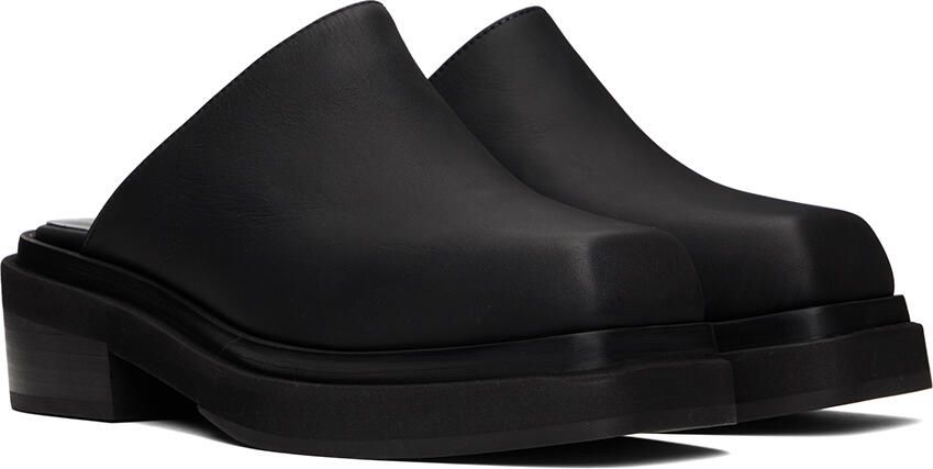 Eckhaus Latta Black Zoe Clogs - Picture 3