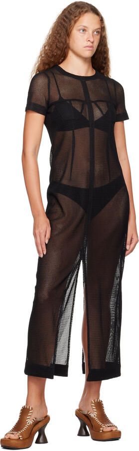 Eckhaus Latta SSENSE Exclusive Brown Court Heeled Sandals - Picture 4