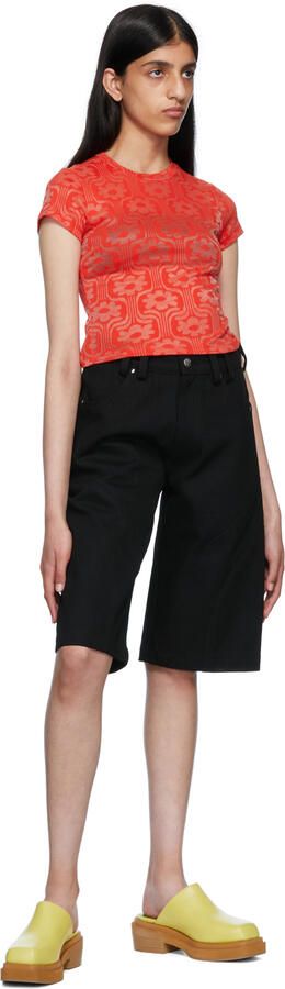 Eckhaus Latta Yellow Zoe Clogs - Picture 4