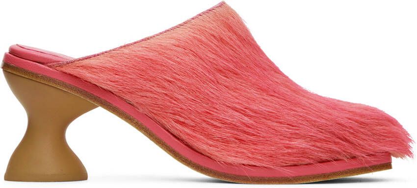 Eckhaus Latta Pink Toadstool Mules