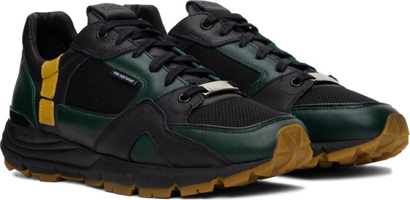 Ekn Black & Green Poplar Sneakers - Picture 2