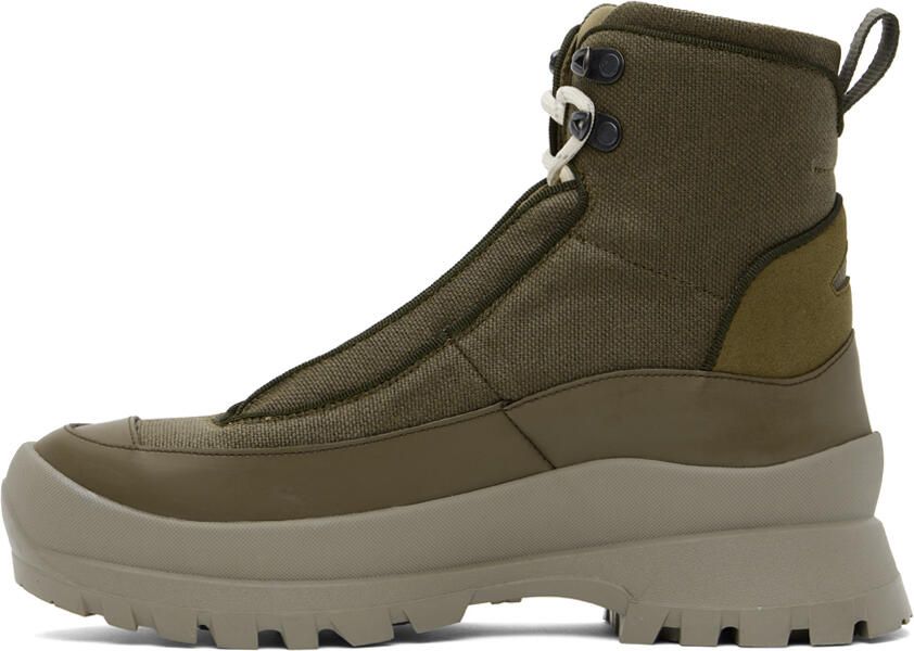 Ekn Khaki Thuja Lace-Up Boots - Picture 3