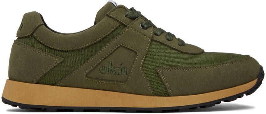 Ekn Khaki Low Seed Sneakers - Picture 5