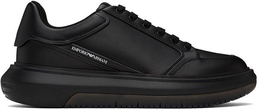Emporio Armani Black X4X633 Sneakers - Picture 5