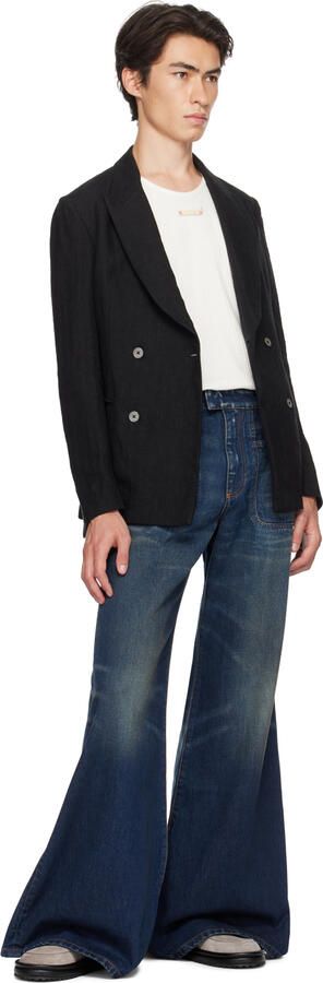 Emporio Armani Beige Suede Loafers - Picture 3