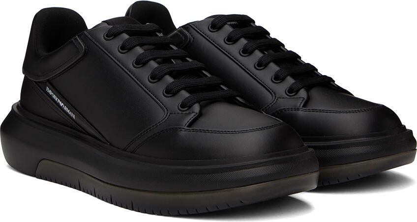 Emporio Armani Black X4X633 Sneakers - Picture 2