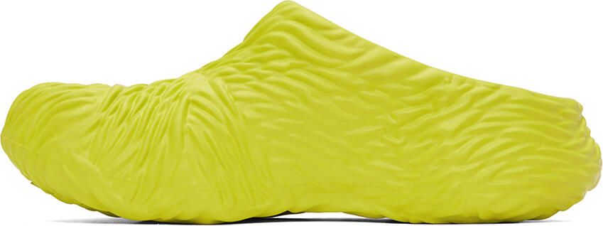 Emporio Armani Green Wave Mules - Picture 3