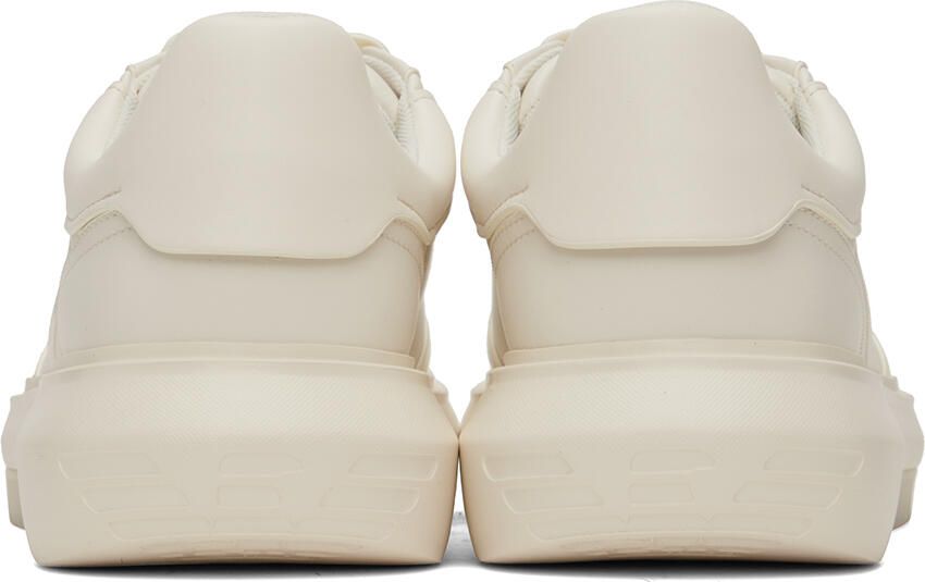 Emporio Armani White Printed Sneakers