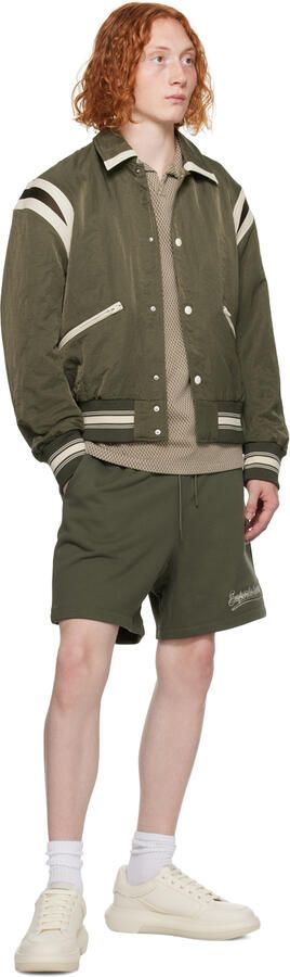 Emporio Armani White Printed Sneakers - Picture 4