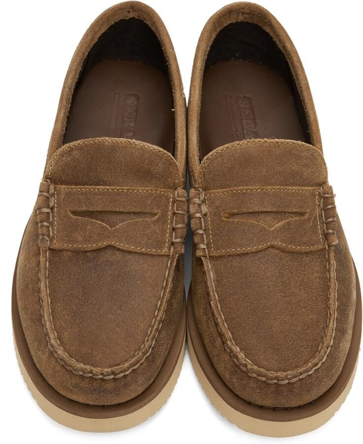 Engineered Garments Brown Sebago Edition EG Loafers