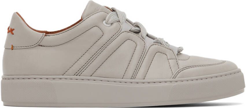Ermenegildo Zegna Grey Tiziano Sneakers - Picture 5