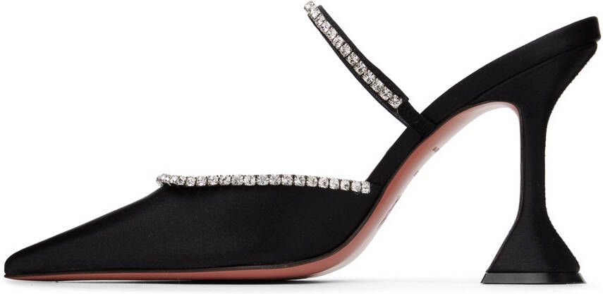 Amina Muaddi Black Gilda Mules