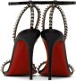 Christian Louboutin Black So Me 100 Heeled Sandals - Thumbnail 6