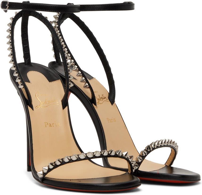 Christian Louboutin Black So Me 100 Heeled Sandals