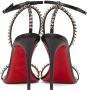Christian Louboutin Black So Me 100 Heeled Sandals - Thumbnail 4