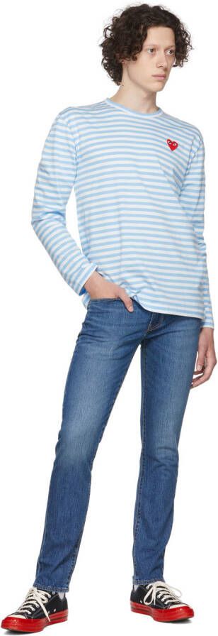 Comme des Garçons Play Black & Red Converse Edition Chuck 70 Low-Top Sneakers