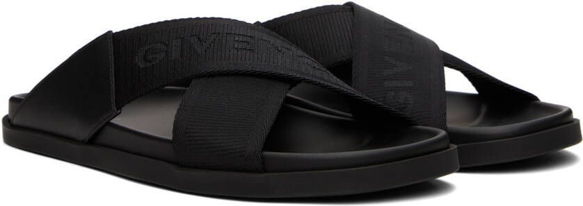 Givenchy Black G Plage Sandals - Picture 2