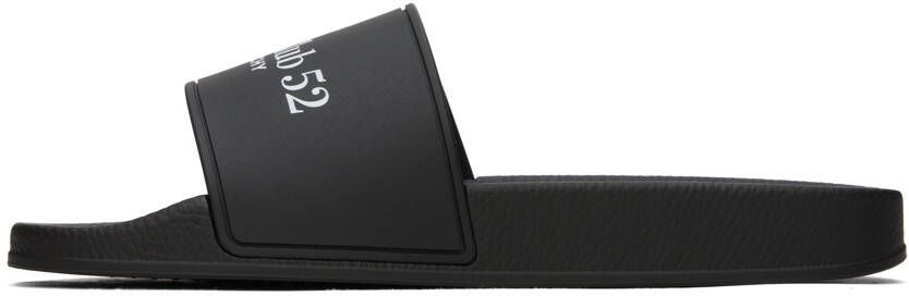 Givenchy Black Printed Slides - Picture 4