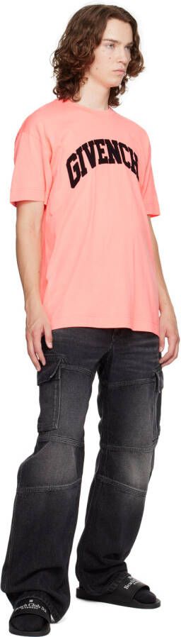 Givenchy Black Printed Slides - Picture 3