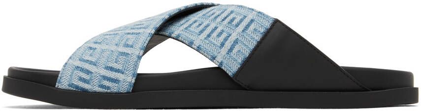Givenchy Blue G Plage Sandals - Picture 4