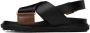 Marni Black & Brown Fussbett Sandals - Thumbnail 3