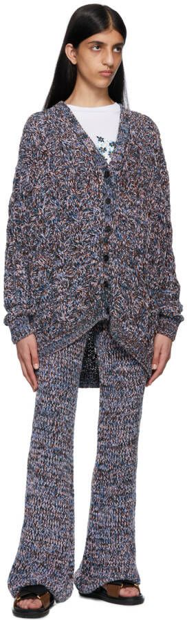 Marni Black & Brown Fussbett Sandals