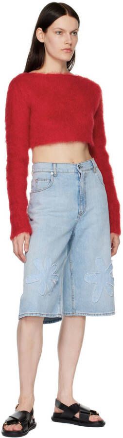 Marni Black Fussbett Sandals