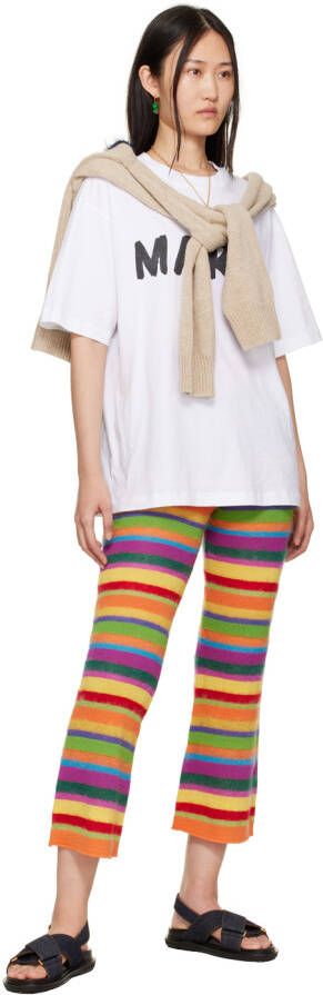 Marni Navy Fussbett Sandals