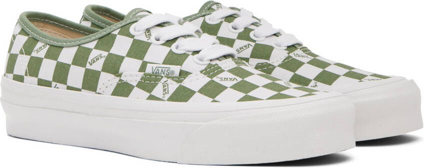 Vans Green & White OG  Replica Sunglasses LX Sneakers