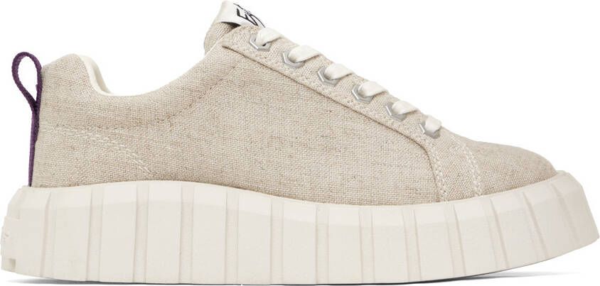 Eytys Beige Odessa Sneakers - Picture 5