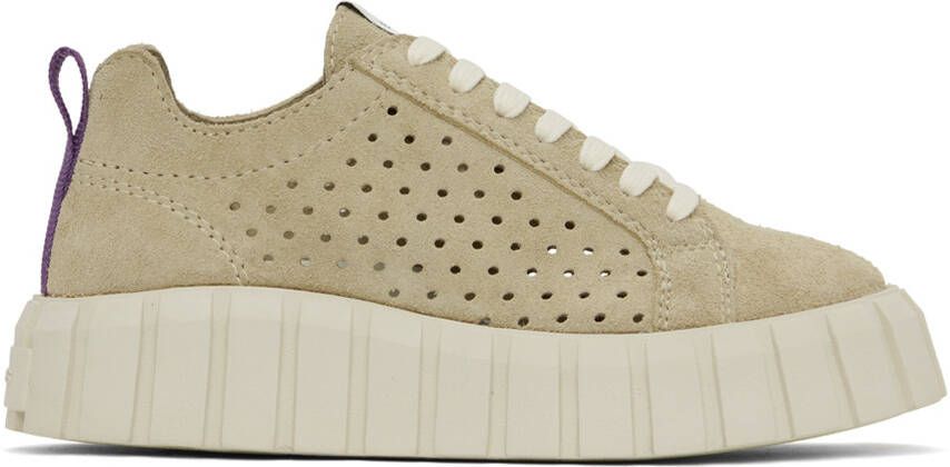 Eytys Beige Odessa Sneakers - Picture 3