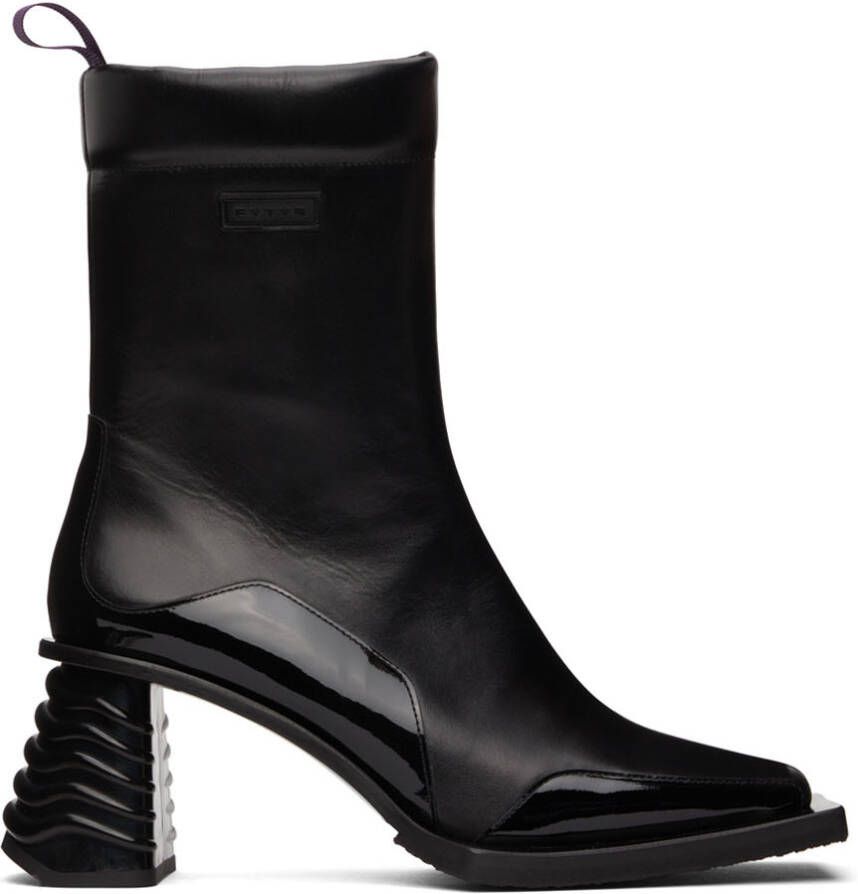 Eytys Black Gaia zip-Up Boots - Picture 5