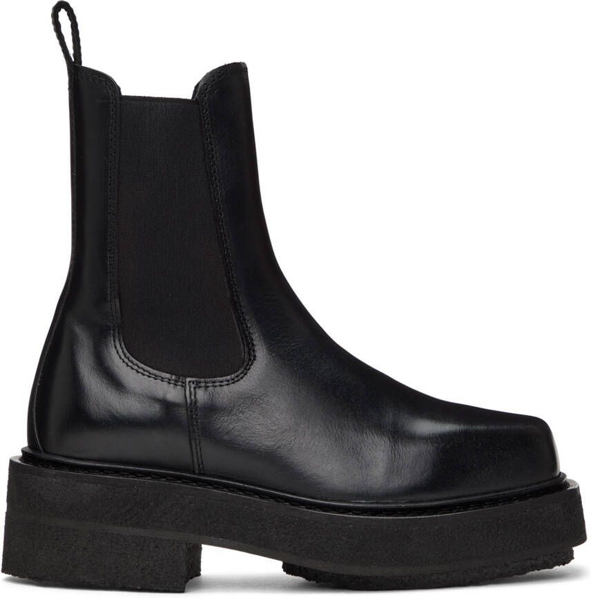 Eytys Black Ortega II Chelsea Boots