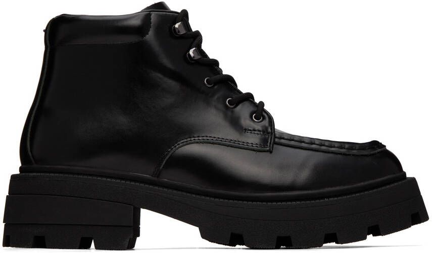 Eytys Black Tribeca Lace-Up Boots - Picture 5