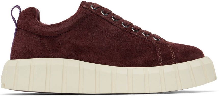 Eytys Burgundy Odessa Sneakers - Picture 5