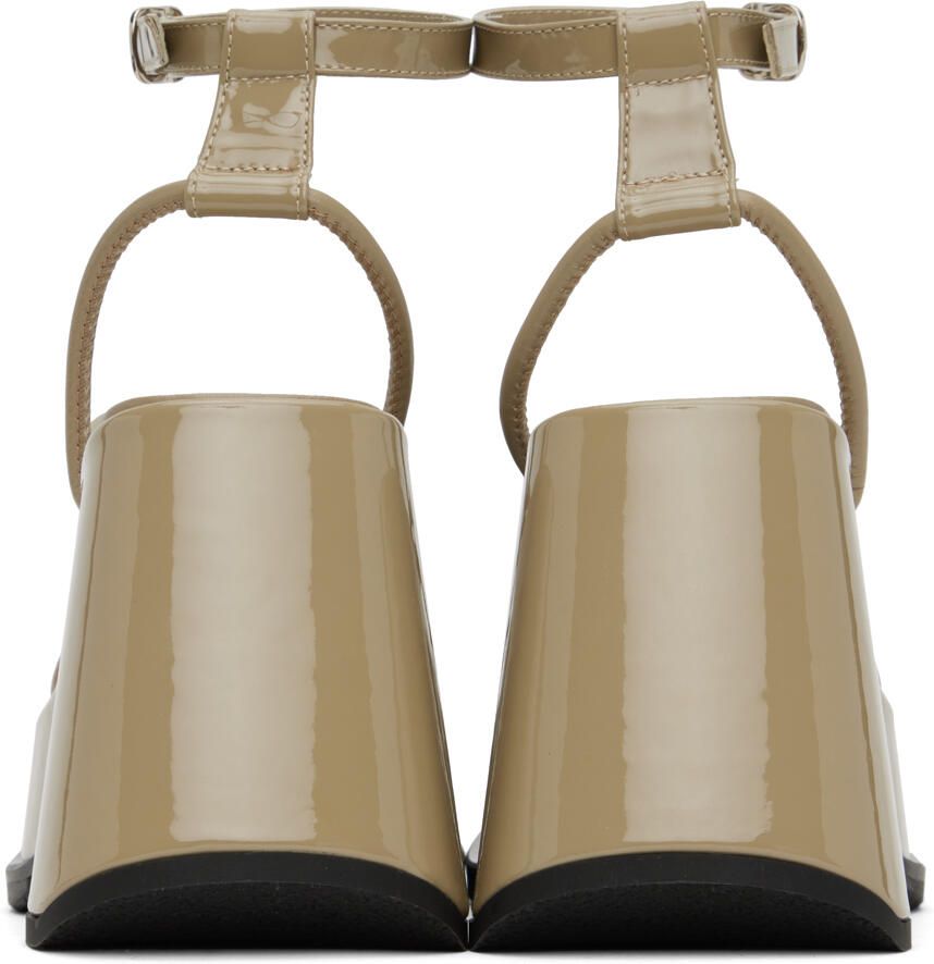 Eytys Beige Olympia Heeled Sandals - Picture 5