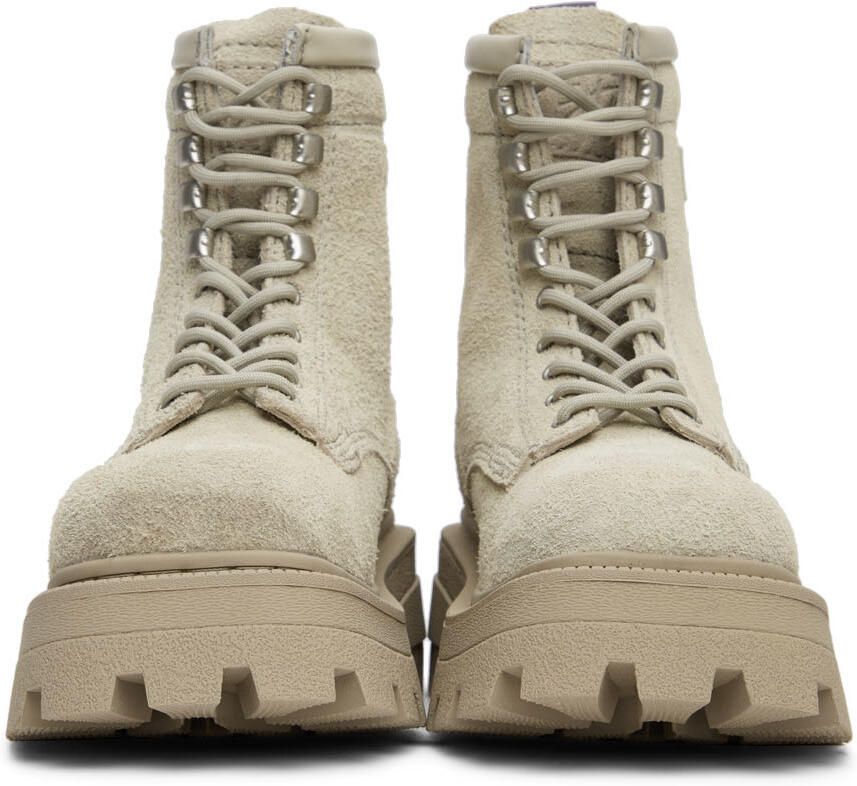 Eytys Beige Suede Michigan Boots - Picture 2