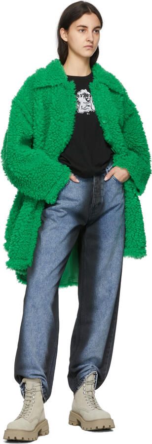 Eytys Beige Suede Michigan Boots - Picture 4