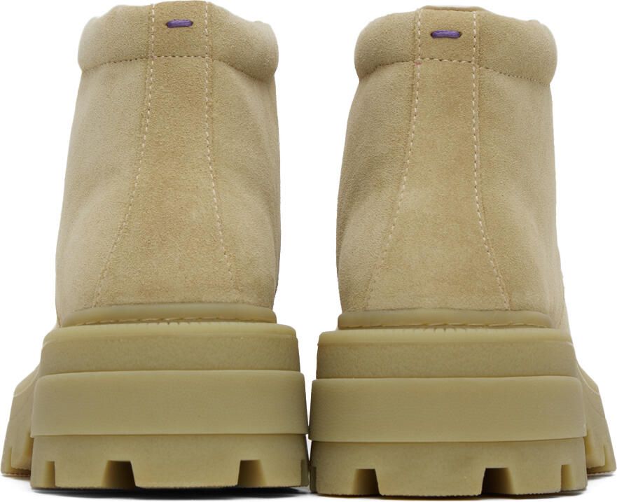 Eytys Tan Tribeca Lace-Up Boots