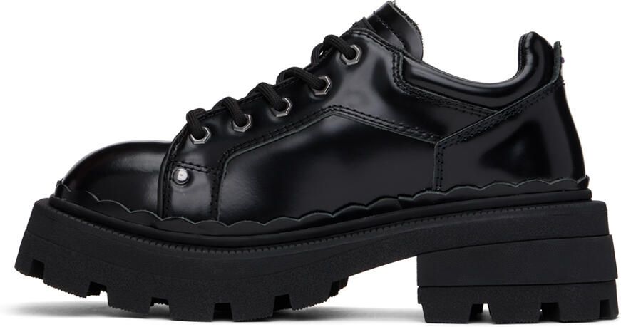 Eytys Black Detroit Oxfords - Picture 3