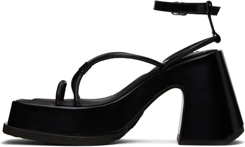Eytys Black Olympia Heeled Sandals - Picture 3