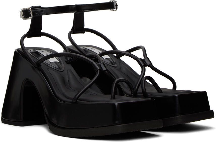 Eytys Black Olympia Heeled Sandals - Picture 2