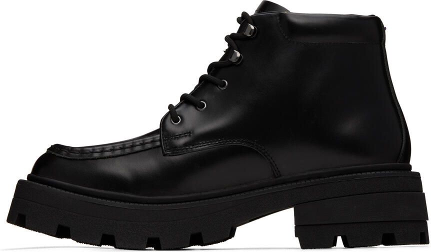 Eytys Black Tribeca Lace-Up Boots - Picture 3