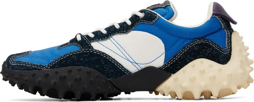 Eytys Blue & White Fugu Sneakers - Picture 3