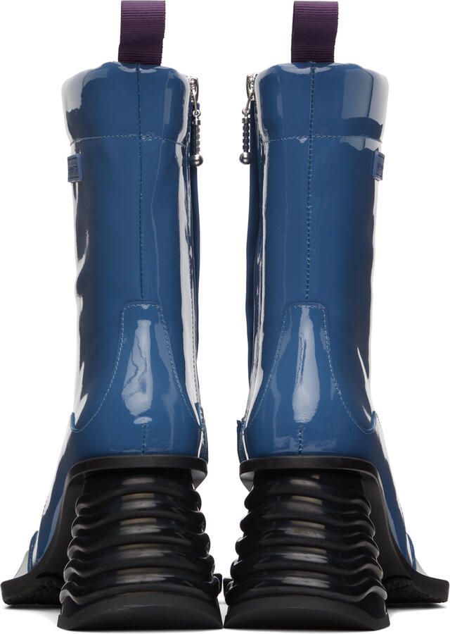 Eytys Blue Gaia Ankle Boots - Picture 5