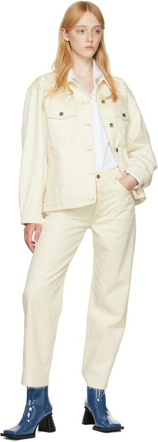 Eytys Blue Gaia Ankle Boots - Picture 4